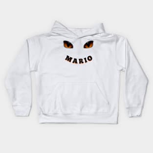 Font Name mario HALLOWEEN Kids Hoodie